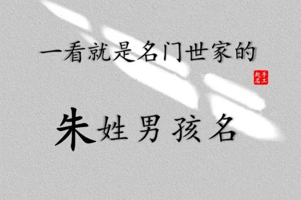 朱起名字四个字男宝宝的最佳选择与寓意解析 朱起名字四个字男宝宝的最佳选择与寓意解析