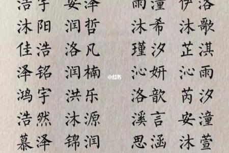 三点水字旁的独特名字大全