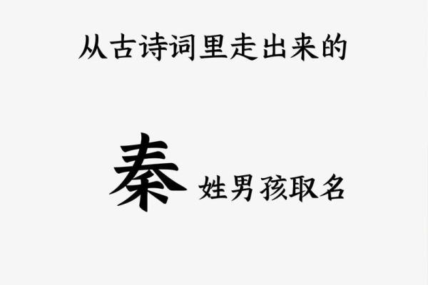 如何为秦男孩起个既有文化底蕴又具现代感的名字