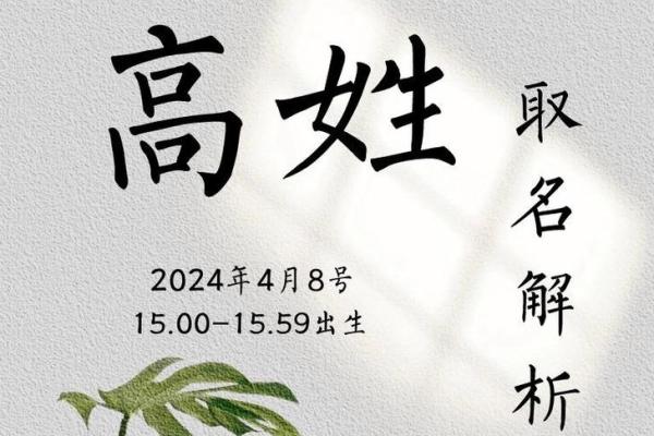 高姓女孩取名指南:为宝宝选择寓意深远的名字 高姓女孩取名指南:为宝宝选择寓意深远的名字