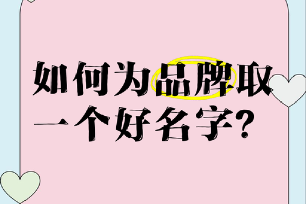 如何为公司选择一个合适的名字让品牌更具吸引力 如何为公司选择一个合适的名字让品牌更具吸引力
