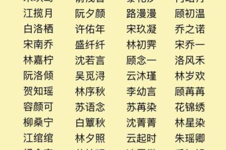 这些好听的名字，适合每一个独特的你