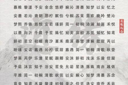 如何为宝宝选择带有筱字的名字