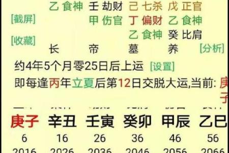 生辰八字中的哪八字最能影响你的命运？