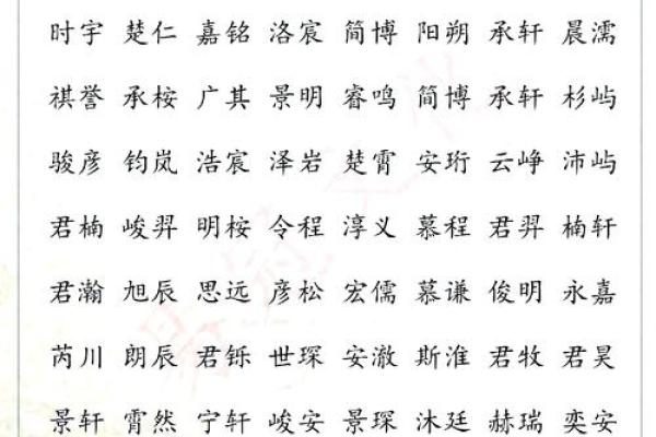 最具魅力的男孩名字 最具魅力的男孩名字