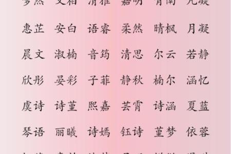 精选优雅大气女孩名字 彰显高贵气质