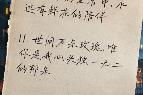 八字暖心情话,瞬间打动TA的心! 八字暖心情话,瞬间打动TA的心!