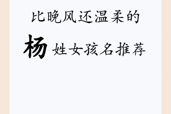 为杨姓女宝宝取名字时需要注意的五大要点 为杨姓女宝宝取名字时需要注意的五大要点