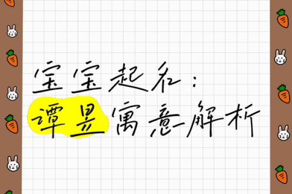 谭宝宝取名指南:为你的宝宝选个独特又有寓意的名字 谭宝宝取名指南:为你的宝宝选个独特又有寓意的名字