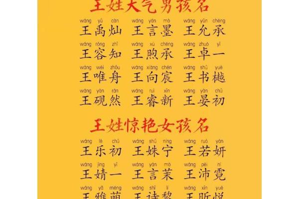 王姓男孩女孩起名技巧,选对名字事半功倍 王姓男孩女孩起名技巧,选对名字事半功倍