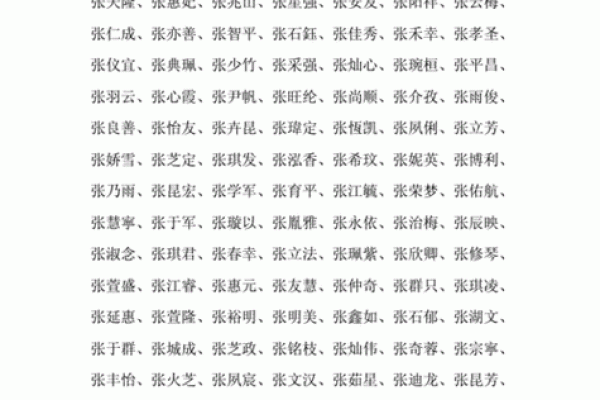 张姓男孩名字大全：帮助你为孩子选一个好名字