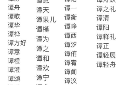谭宝宝取名指南：为你的宝宝选个独特又有寓意的名字