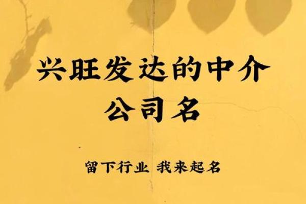 免费中介公司起名网为创业者提供精准名称推荐 免费中介公司起名网为创业者提供精准名称推荐