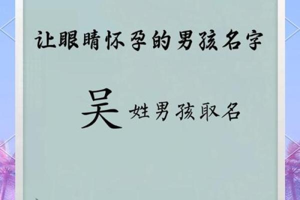 吴姓宝宝起名:如何为宝宝选择一个寓意深远的名字 吴姓宝宝起名:如何为宝宝选择一个寓意深远的名字
