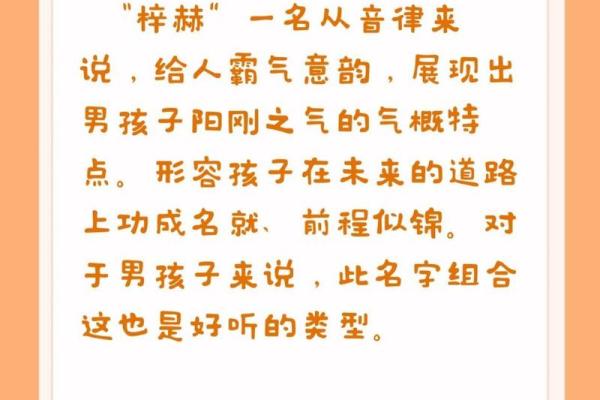 梓字与男孩名字的完美搭配解析 梓字与男孩名字的完美搭配解析