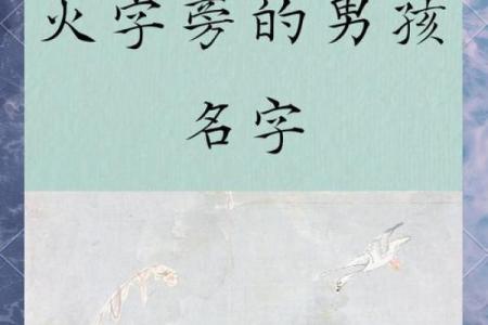 木火属性男孩名字大全，助孩子成就非凡人生