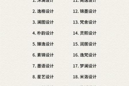 如何选择一个大气且具吸引力的公司名字