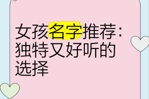 打造独特形象,如何选择新奇名字 打造独特形象,如何选择新奇名字