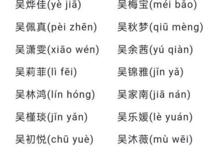 如何为吴姓宝宝挑选寓意深远的名字