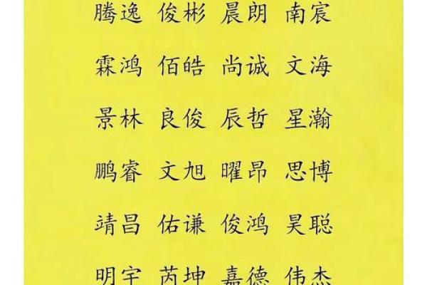 为男孩选择简单又独特的名字