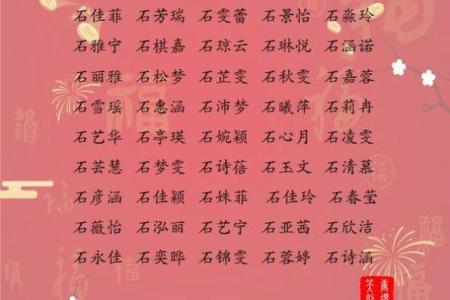 石姓宝宝起名指南：为你的宝贝挑选最合适的名字