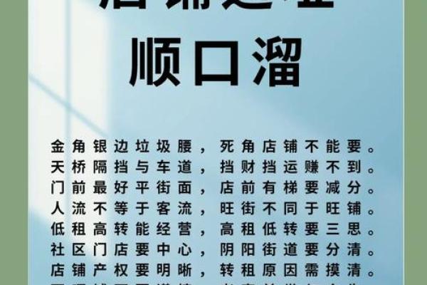 如何通过风水选择理想店铺