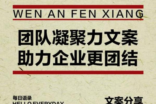 让团队更有凝聚力,八字口号带来无限动力 让团队更有凝聚力,八字口号带来无限动力