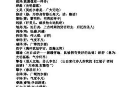 若熙名字的寓意解析与象征意义