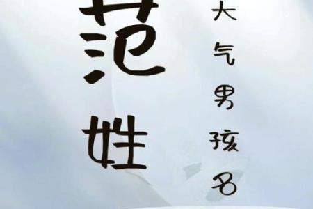 范姓男宝宝取名推荐，寓意深远的名字精选