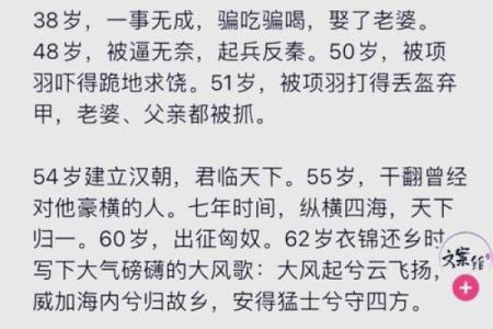 刘邦生辰八字解析：如何影响他成为一代帝王