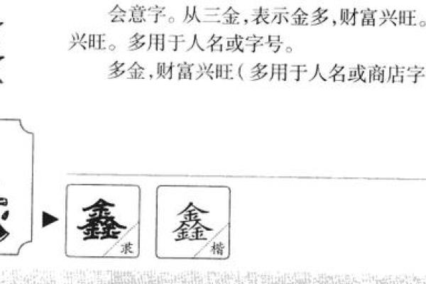 鑫字作为名字的选择与吉祥寓意 鑫字作为名字的选择与吉祥寓意