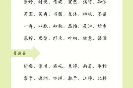 为宝宝挑选独特又有意义的名字