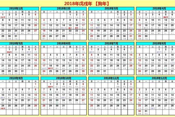 2018年全新万年历大揭秘:日历里的生活智慧 2018年全新万年历大揭秘:日历里的生活智慧