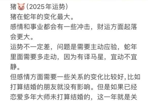 属猪人士的运程及注意事项 属猪人士的运程及注意事项