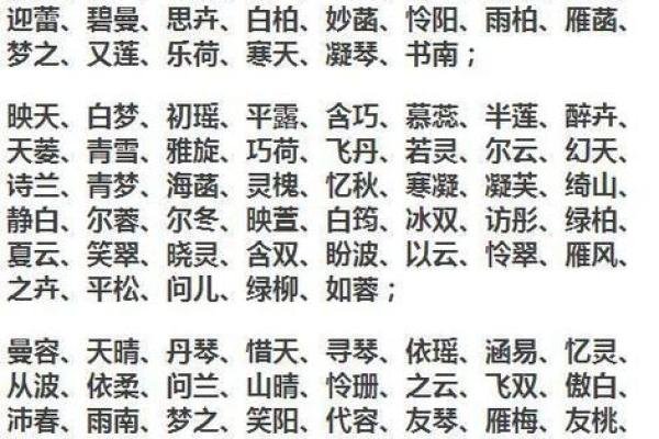 适合男孩女孩的经典名字精选