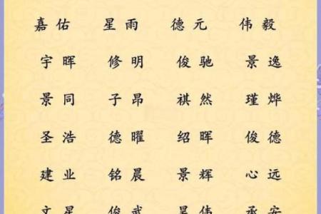 鼠年男孩名字大全：从传统到现代的精选取名方案