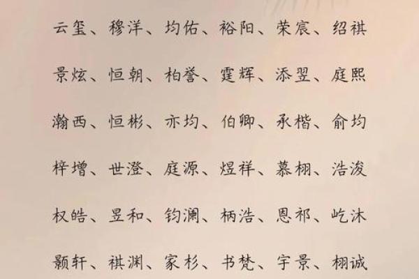 时姓男孩名字大全：让孩子更具魅力的名字推荐