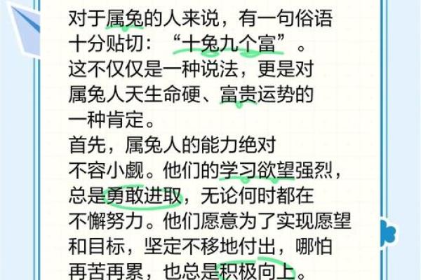 属兔人的运势走向:财富、健康与感情运势的关键变化 属兔人的运势走向:财富、健康与感情运势的关键变化