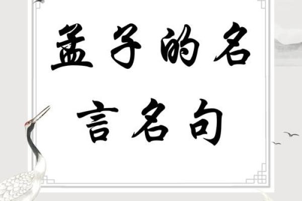 孟子名字的历史渊源与文化象征 孟子名字的历史渊源与文化象征