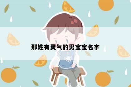 那姓有灵气的男宝宝名字