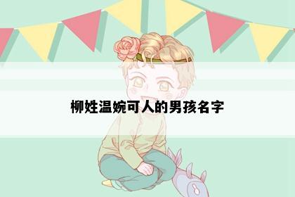 柳姓温婉可人的男孩名字